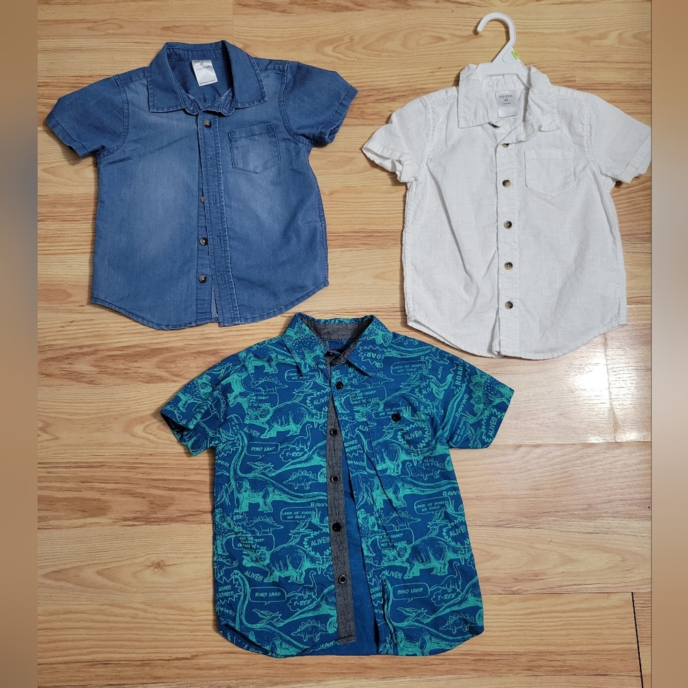 4T button ups